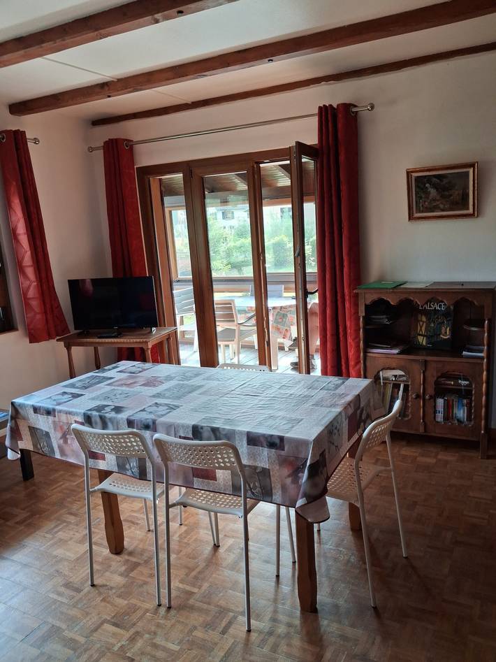 Gîte pour 4 personnes, avec Balcon ainsi que Terrasse et Jardin dans le Haut-Rhin - 3