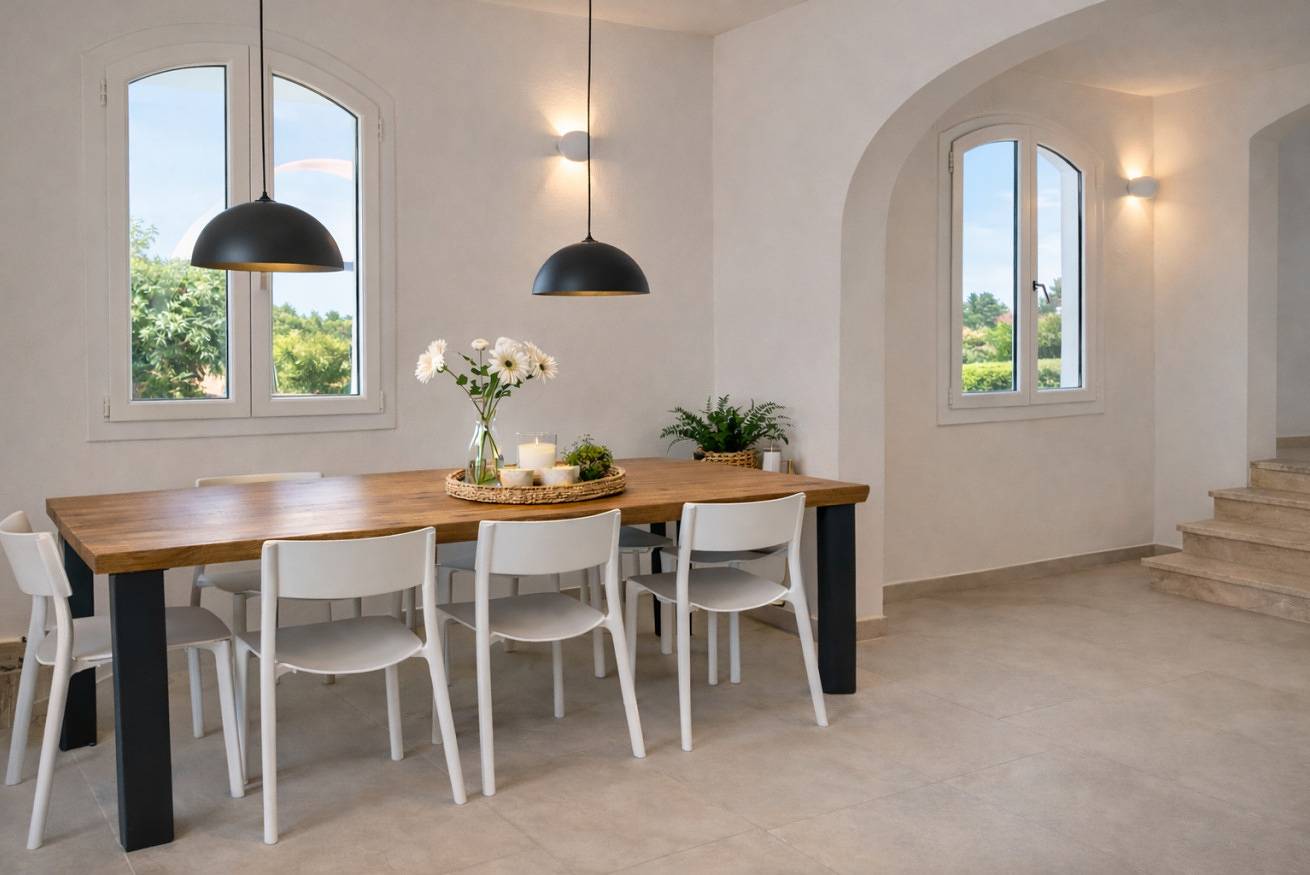 Villa für 6 Personen mit Balkon/Terrasse in Porto Columbu, Sarroch