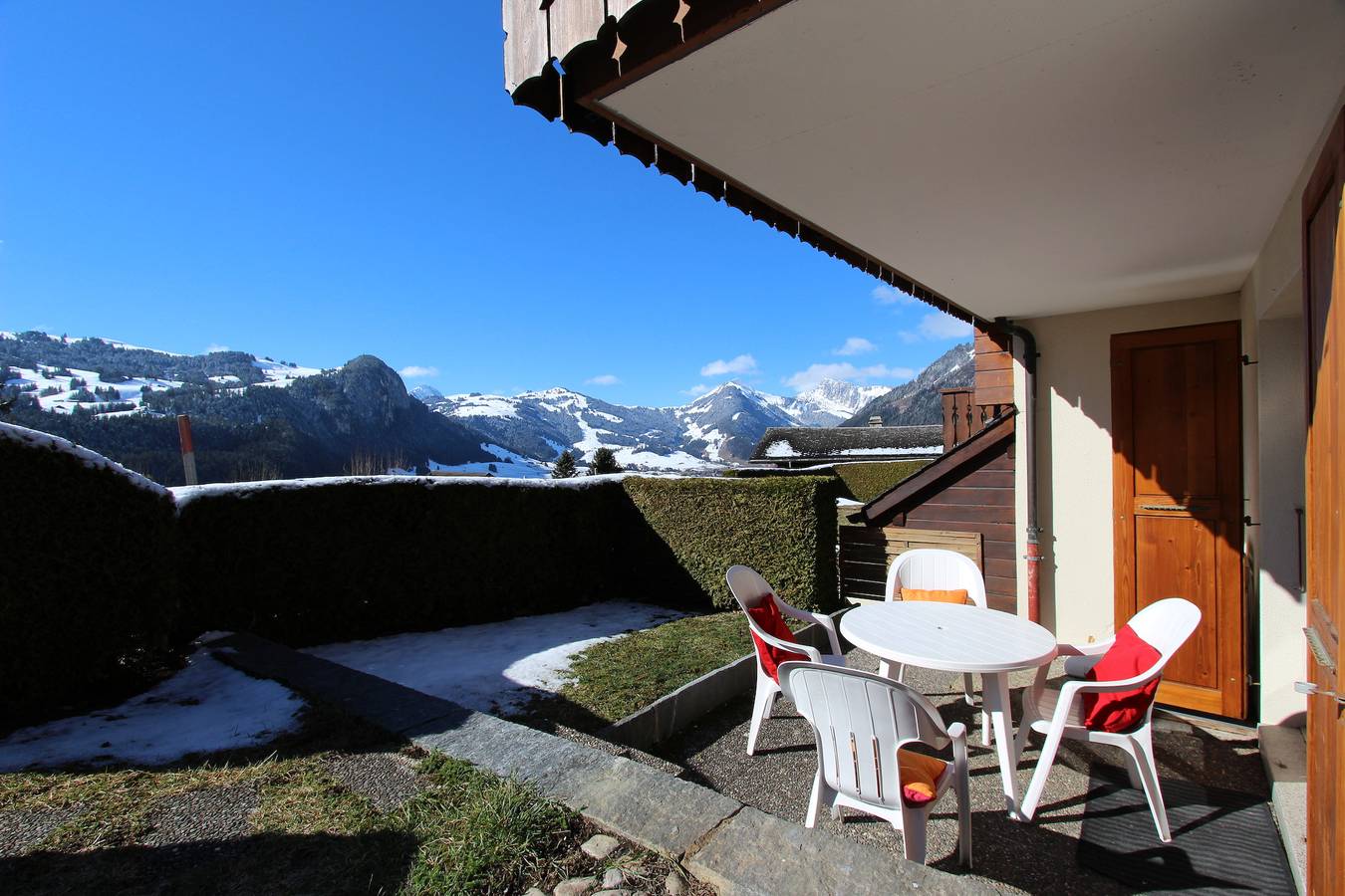 Appartement de vacances entier, Appartement Les Erables - 1 chambre à coucher, 44m2, 4 personnes in Château-d' Œx, Alpes Vaudoises