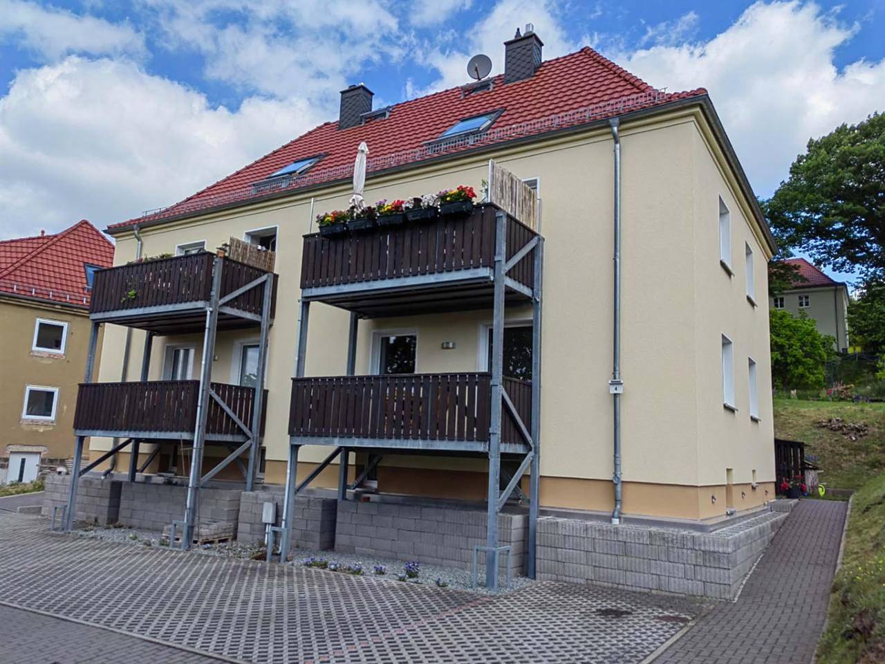 Ganze Ferienwohnung, Ferienwohnung mit Balkon in Ebersbach-Neugersdorf, Oberlausitz-Niederschlesien