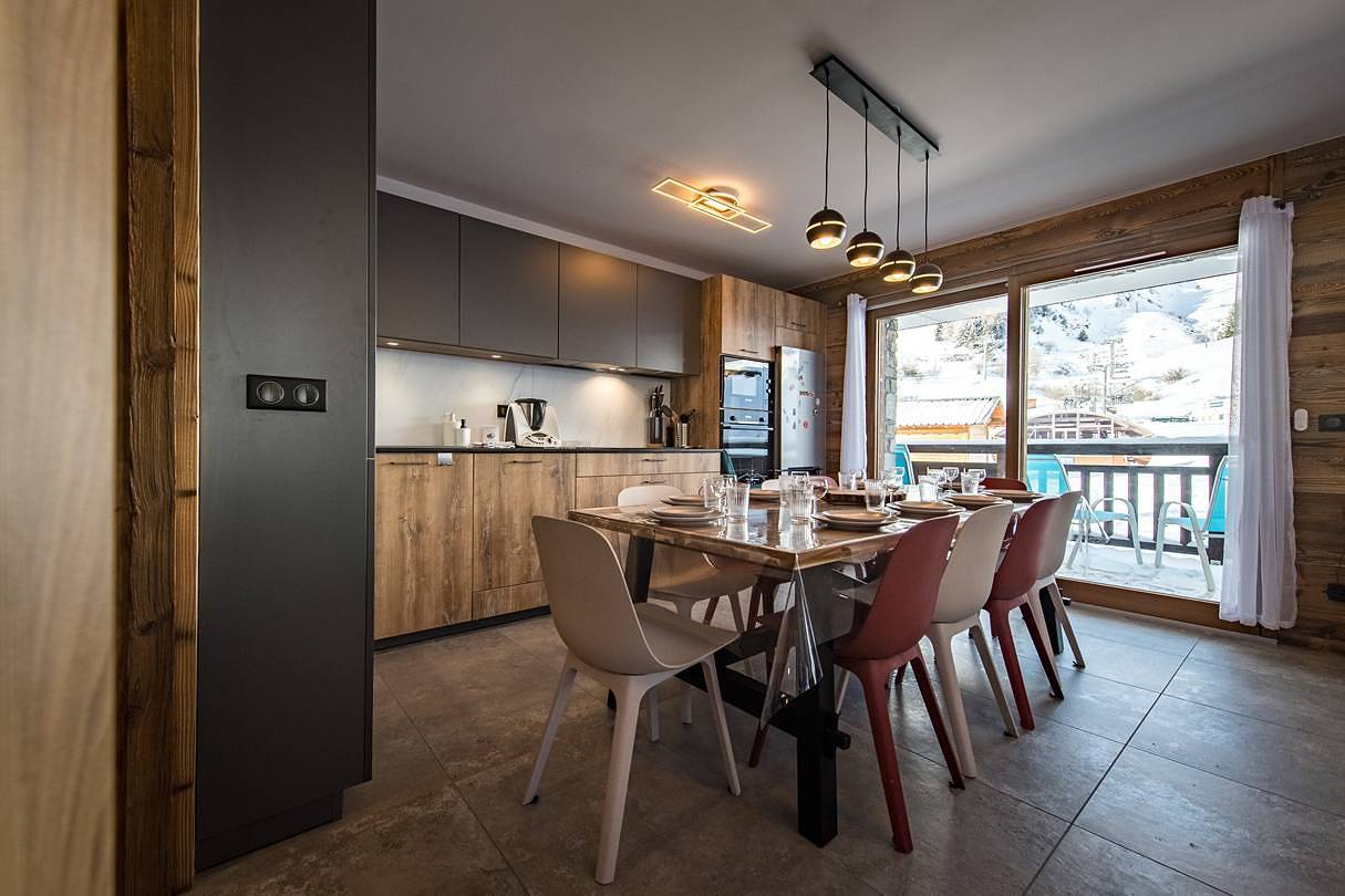Appartement De Vacances pour 10 Personnes dans La Toussuire, Fontcouverte-la-Toussuire