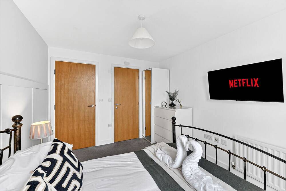 Ganze Wohnung, The Vizion Apartment • City Centre • Secureparking in Milton Keynes, Südostengland