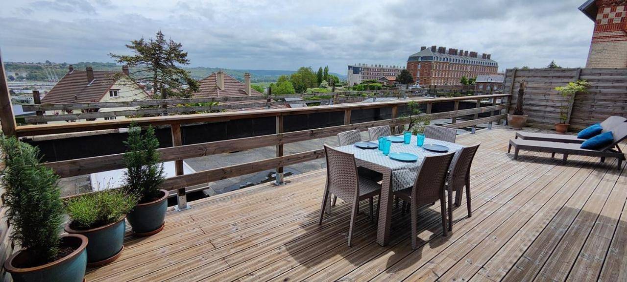 Appartement entier, Studio with Sea View in Dieppe, Région de Dieppe