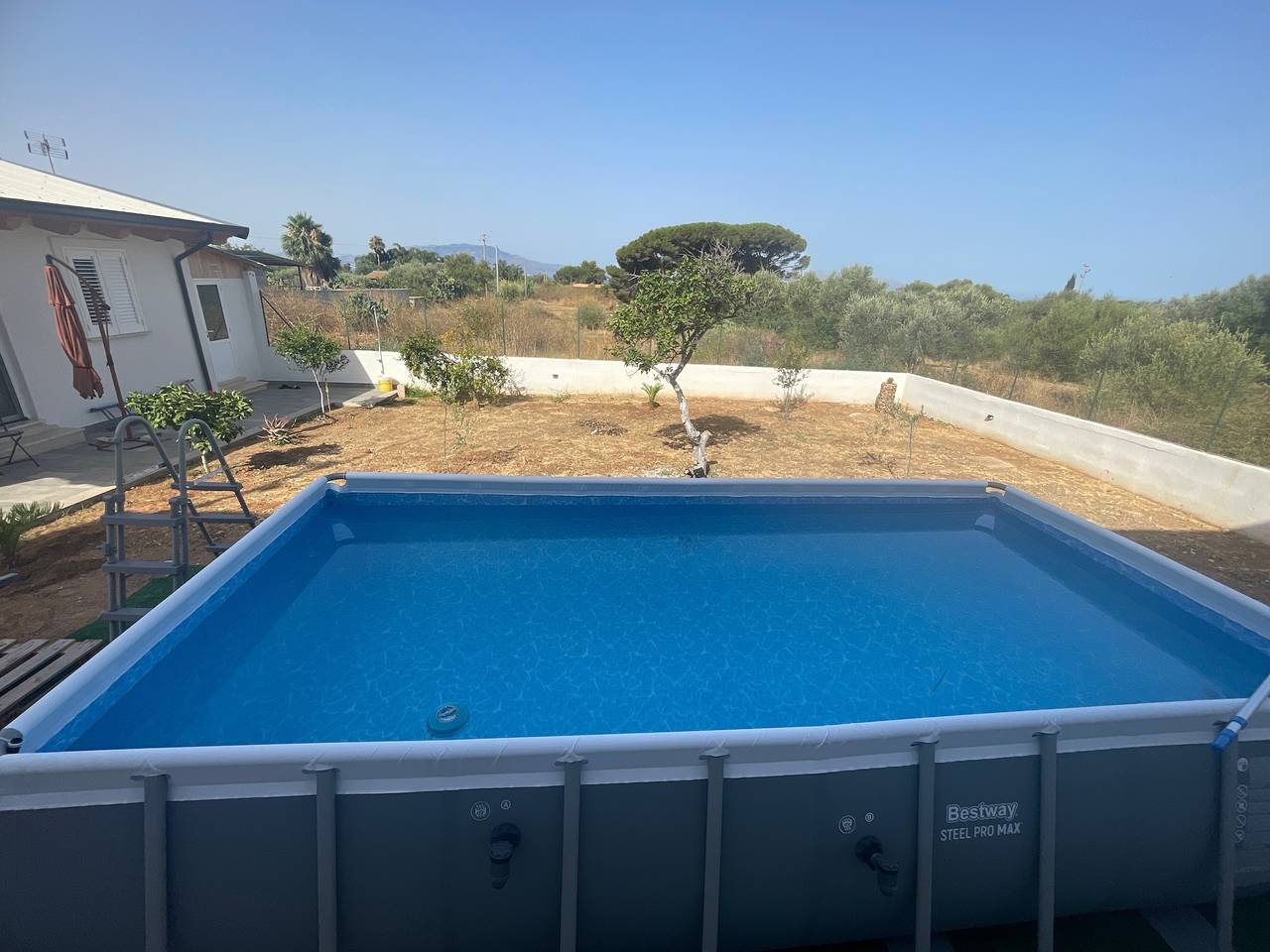 Ganze Wohnung, Ferienhaus 'Villa Degli Svevi' mit Meerblick, Wlan und Klimaanlage in Terrasini, Palermo Provinz