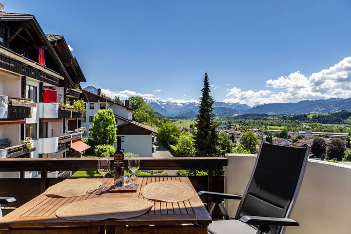 Ferienwohnung für 4 Personen, mit Balkon in Sonthofen - 4