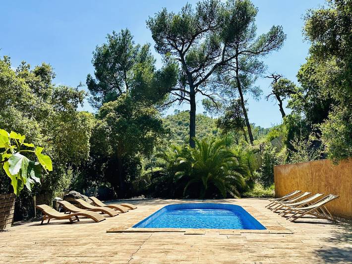Moderne Villa mit privatem Pool, Klimaanlage und Wlan in Sant Feliu de Guíxols in Sant Feliu de Guíxols, Costa Brava