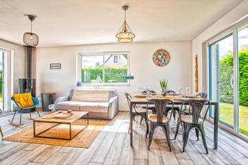Gîte pour 6 personnes, avec jardin et vue, adapté aux familles à Asnelles