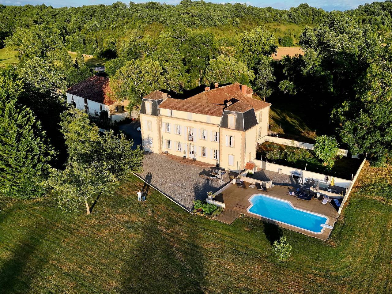 Chateau de la Coutere in Saint-Laurent (Midi-Pyrénées), Haute-Garonne