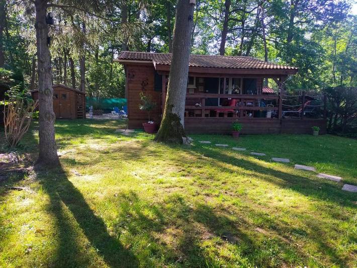 Camping pour 6 personnes, avec jardin