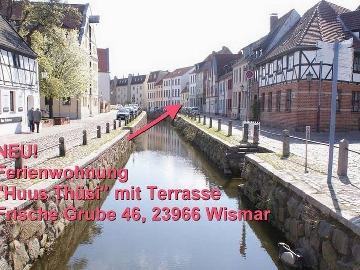 Ferienwohnung für 2 Personen, mit Terrasse in Wismar