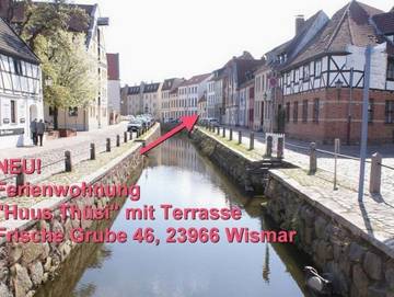 Ferienwohnung für 2 Personen, mit Terrasse in Wismarer Bucht
