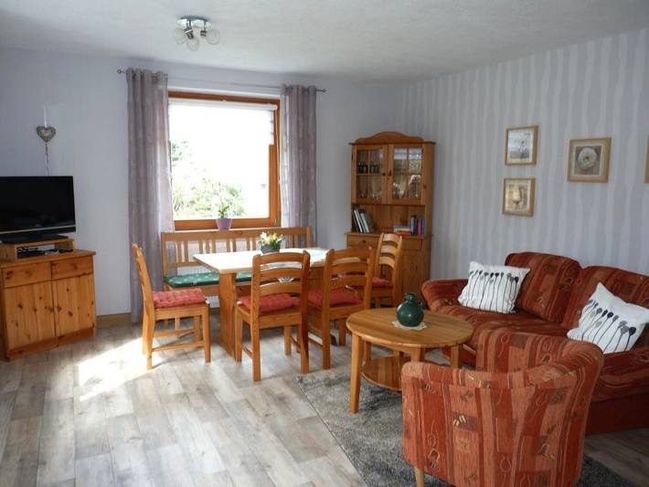 Ferienhaus für 6 Personen, mit Balkon und Terrasse sowie Garten und Ausblick im Erzgebirge - 4