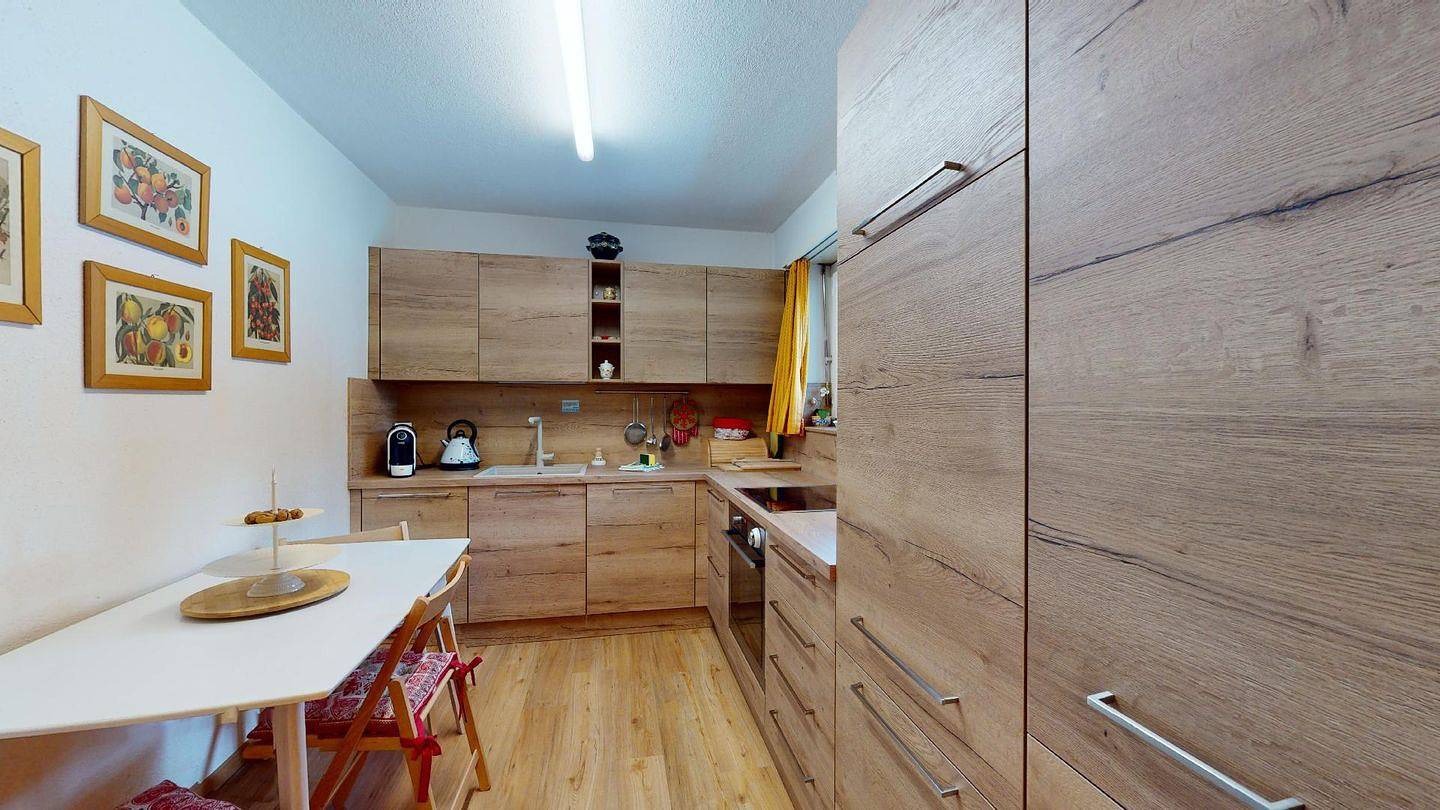 Ganze Wohnung, Ferienwohnung für 3 Personen mit Balkon in St. Moritz, Bernina-Alpen