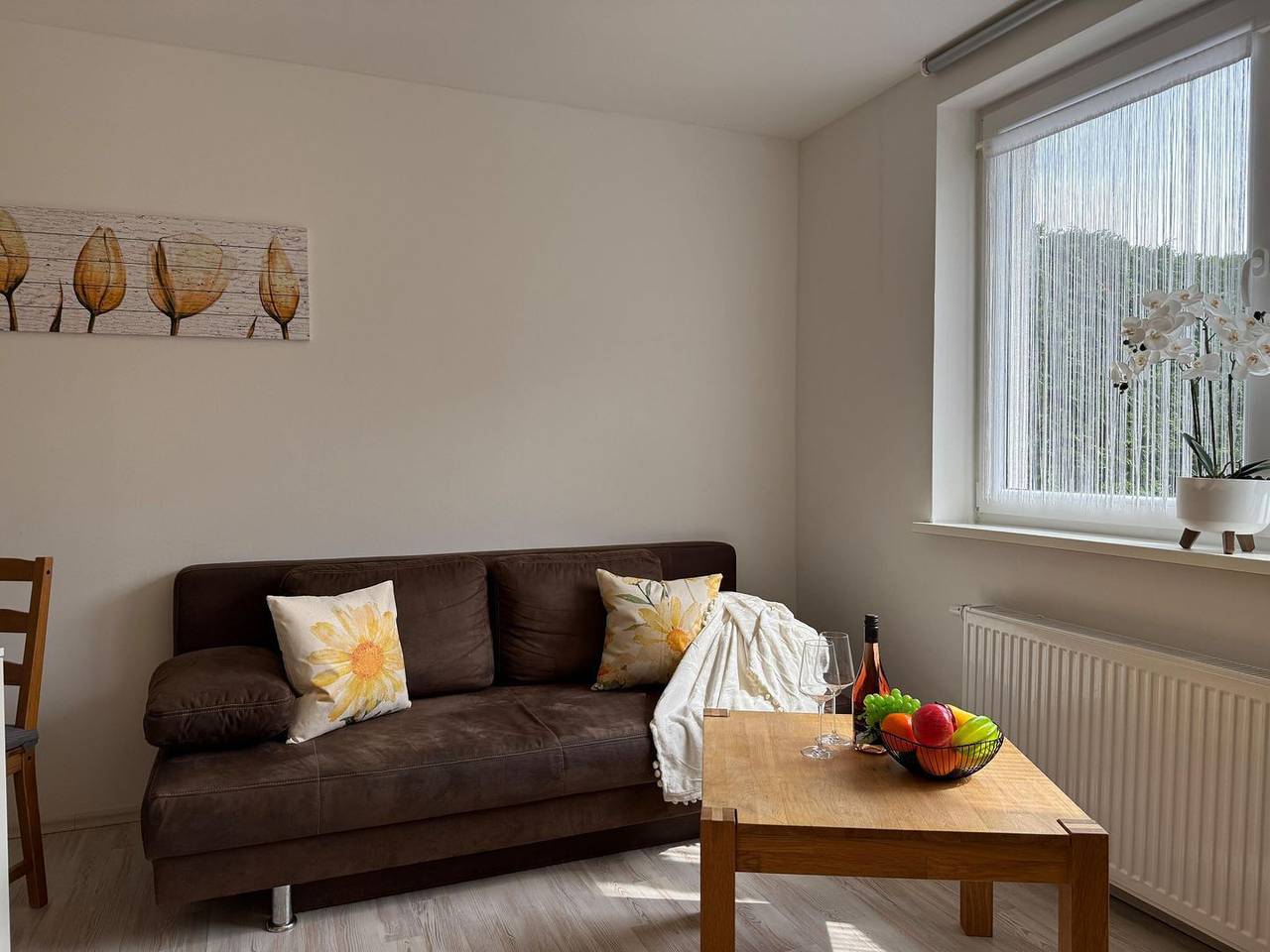 Ganze Wohnung, Komfortable Ferienwohnung in der Pension vorm Darß in Neu Hirschburg, Ribnitz-Damgarten