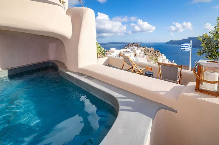 Appartement de vacances pour 6 personnes, avec jacuzzi et balcon