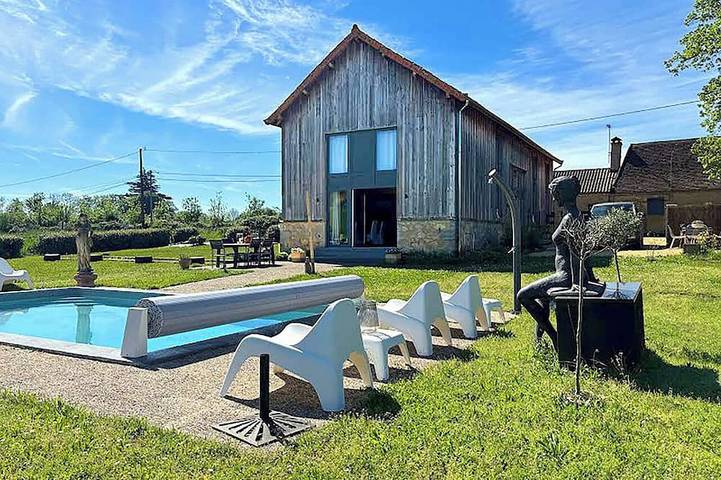 Maison de vacances pour 8 personnes, avec jardin à Coux-et-Bigaroque