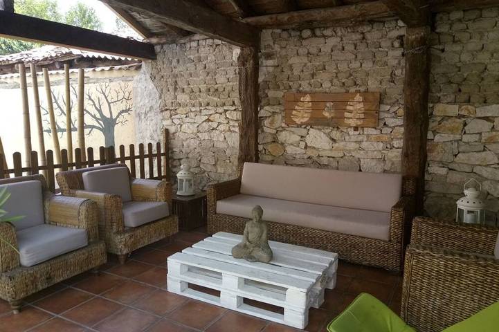 Casa rural para 14 personas, con balcón y jardín - 1