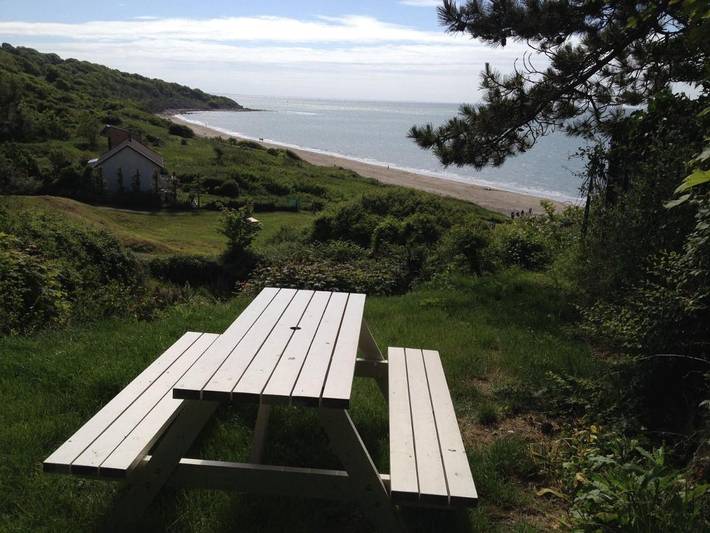 Maison de vacances pour 3 personnes, avec Balcon et Terrasse ainsi que Jardin et Vue à Villerville