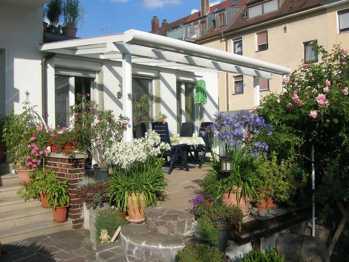 Ferienwohnung für 4 Personen, mit Balkon und Balkon/Terrasse sowie Terrasse