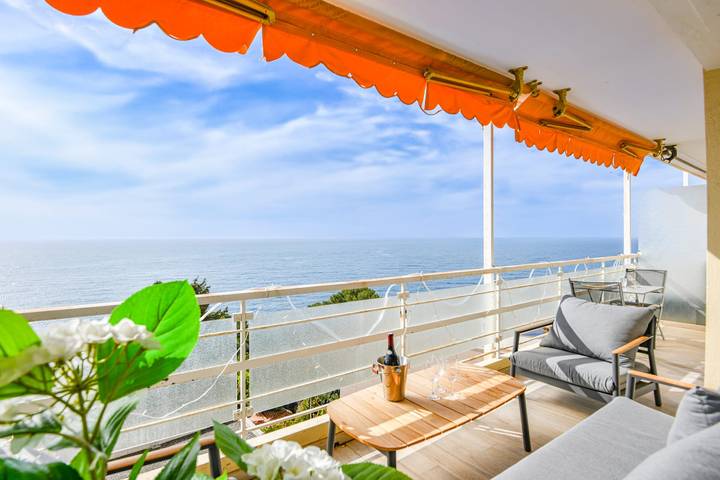 Appartement de vacances pour 4 personnes, avec Terrasse à Cap-d'Ail