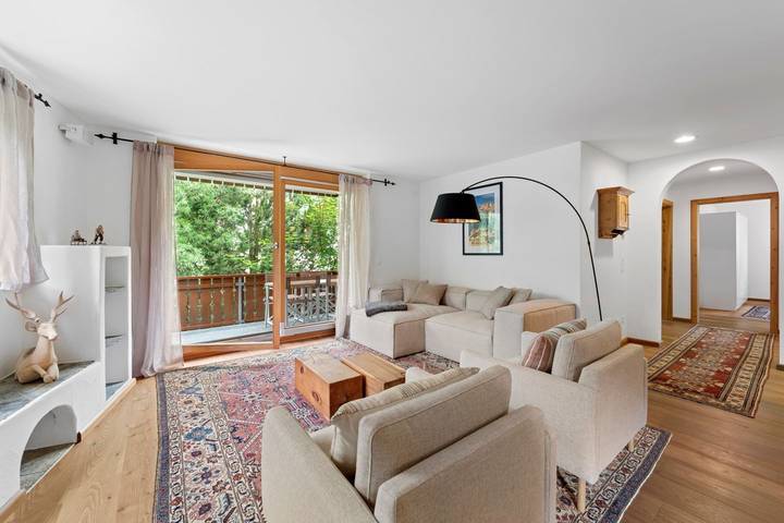 Ferienwohnung für 6 Personen, mit Ausblick und Balkon in Celerina - 3