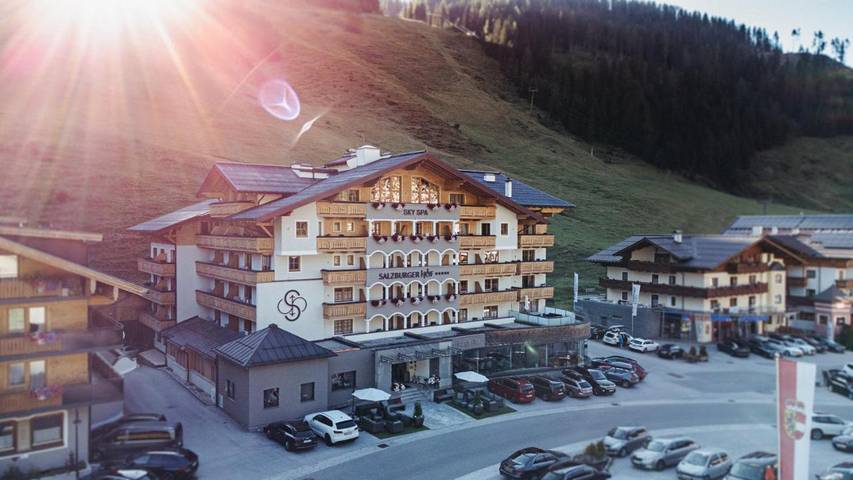Hotel für 2 Personen, mit Pool und Whirlpool sowie Garten und Sauna am Zauchensee