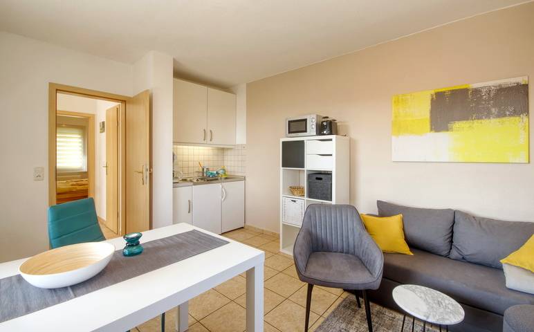 Bungalow für 4 Personen, mit Terrasse und Ausblick sowie Garten, mit Haustier im Thüringer Wald - 3