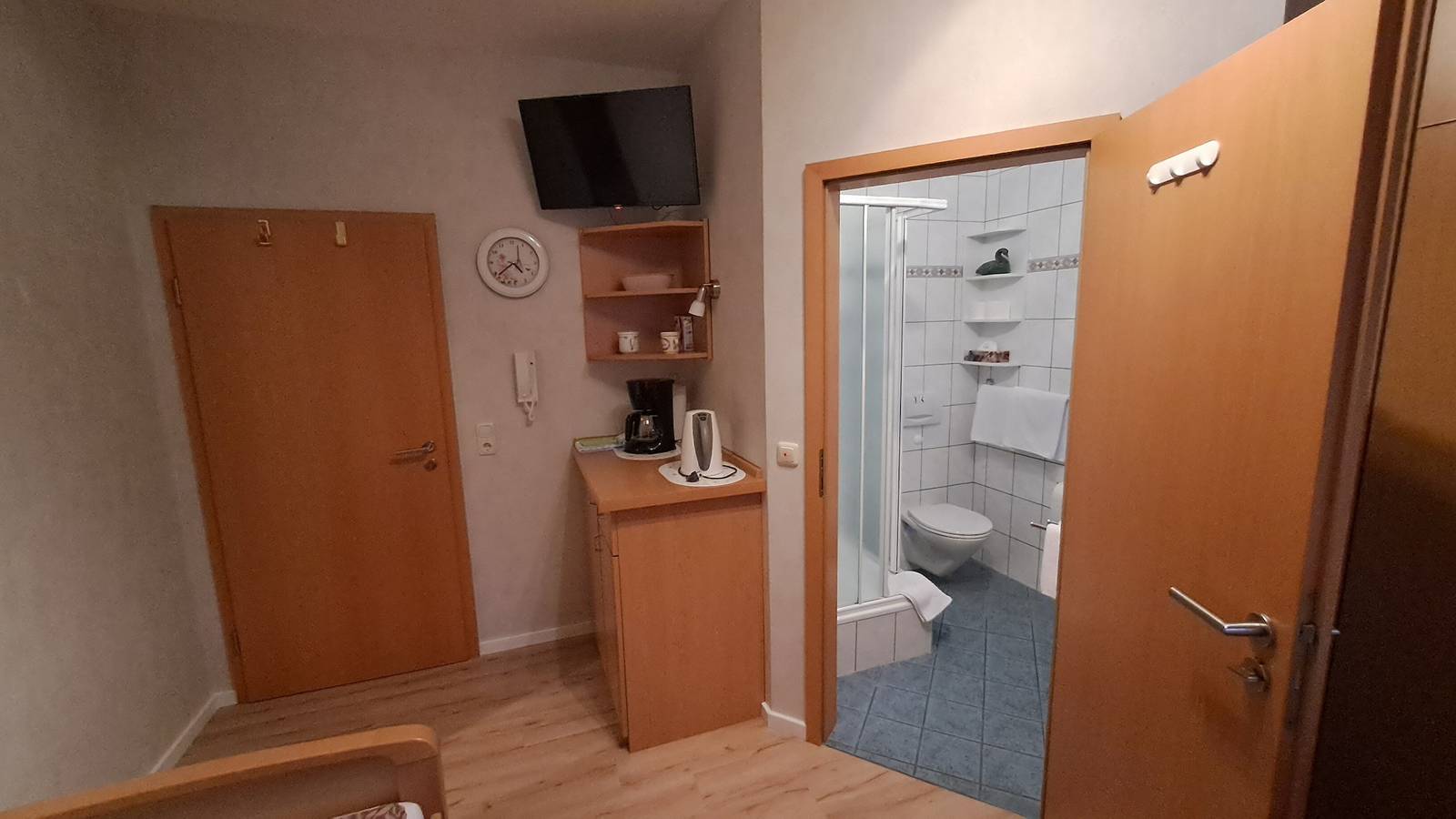 Chambre 'Chambre d'hôtes Karolina, lit simple' avec terrasse commune, jardin commun et Wi-Fi in Bad Soden-Salmünster, Arrondissement de Main-Kinzig