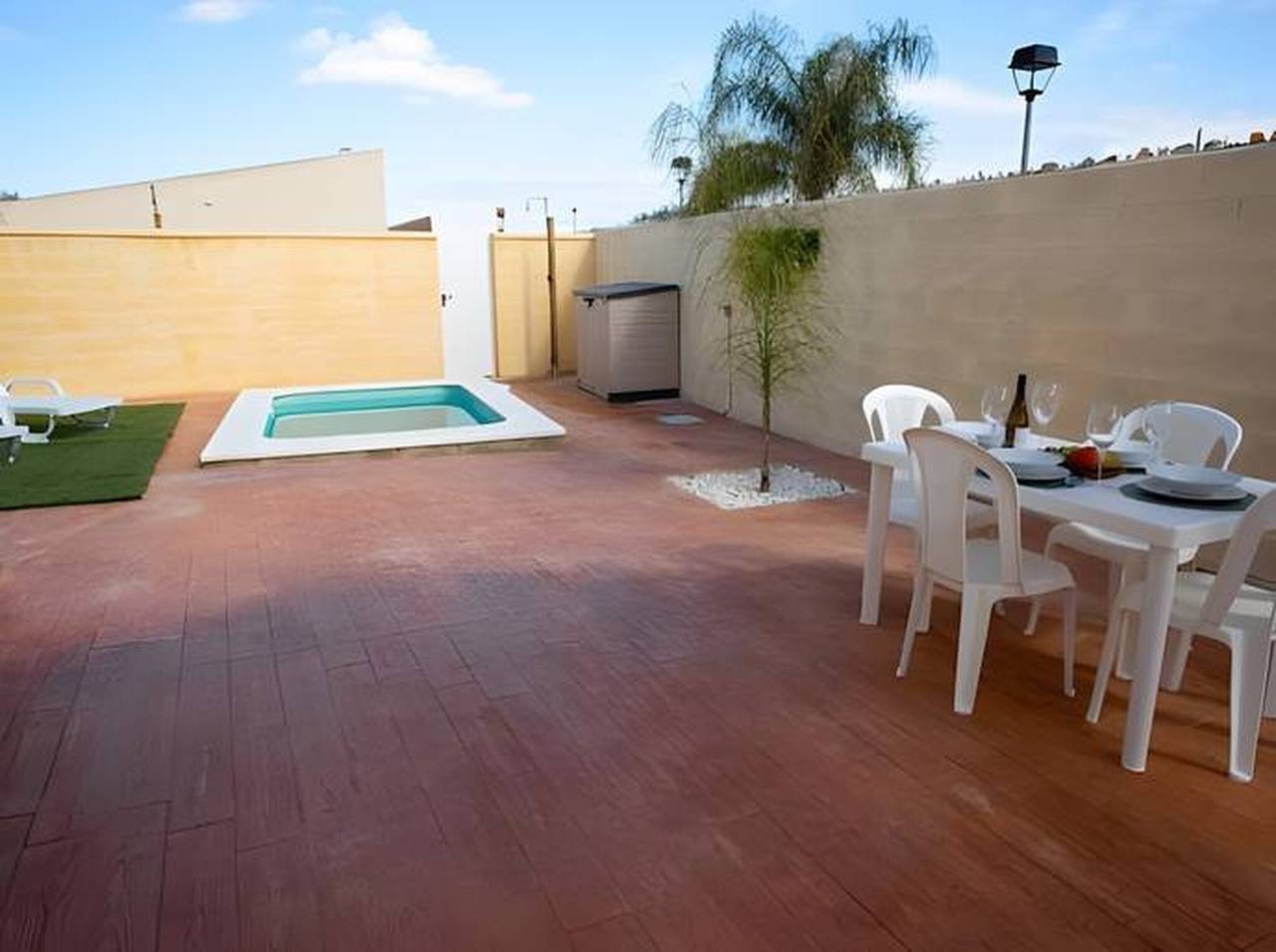 Landhaus 'Villa mit Pool nahe Sevilla' mit privatem Pool, Wlan und Klimaanlage in Hacienda de Tarazona, La Rinconada
