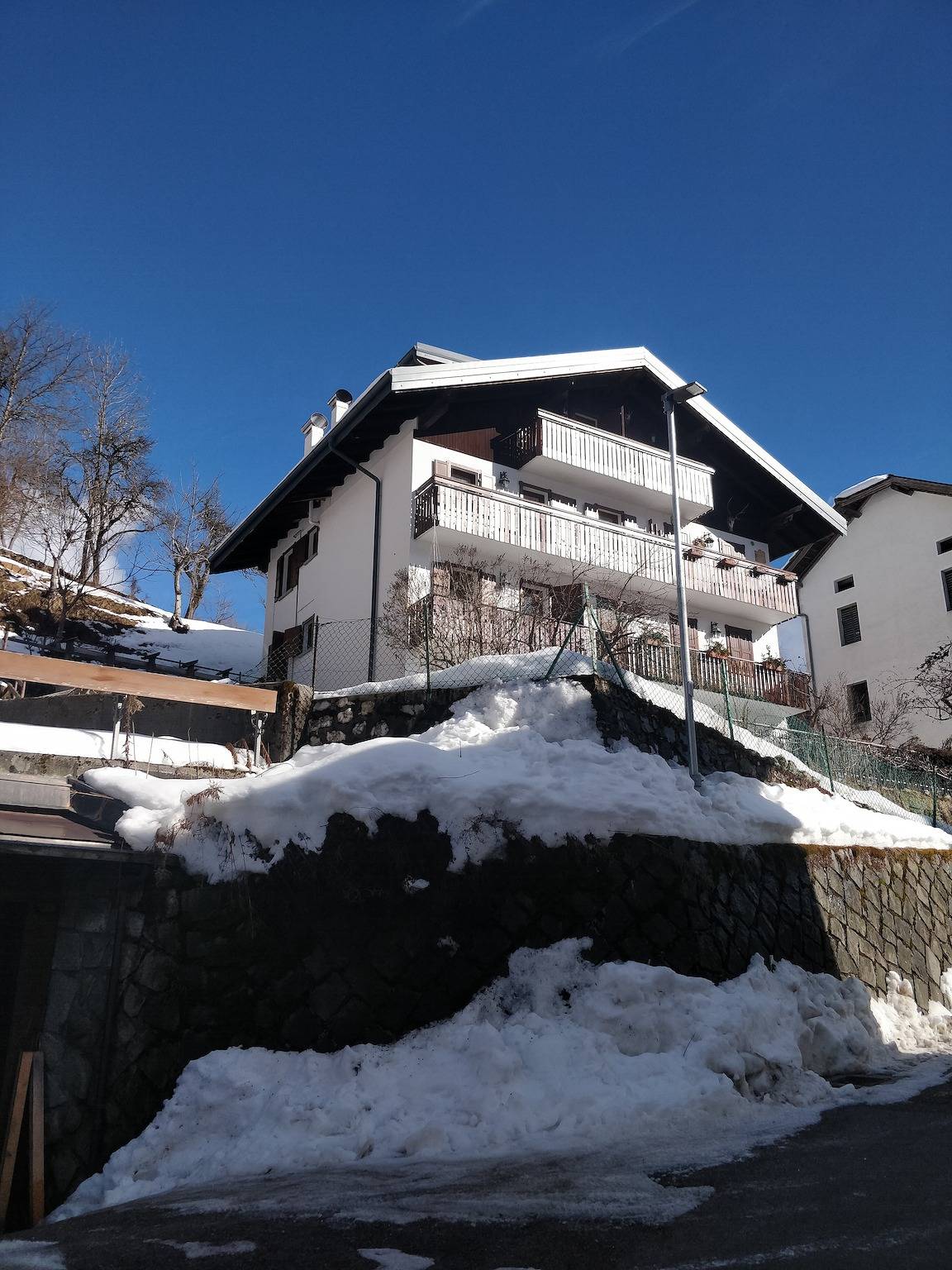 Ganze Wohnung, Ferienwohnung 'La Casa Dei Cervi - Mansarda' mit Bergblick, Balkon und Wi-Fi in Vodo di Cadore, Östliche Dolomiten