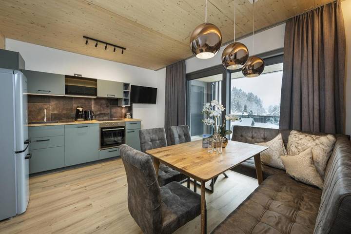 Ferienwohnung für 6 Personen, mit Pool und Garten sowie Sauna und Ausblick, mit Haustier in Sankt Johann im Pongau - 2