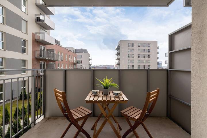 Gîte pour 4 personnes, avec balcon/terrasse, animaux acceptés à Katowice - 3