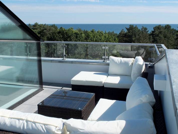Ferienwohnung für 4 Personen, mit Balkon und Terrasse in Bergen auf Rügen und Umgebung