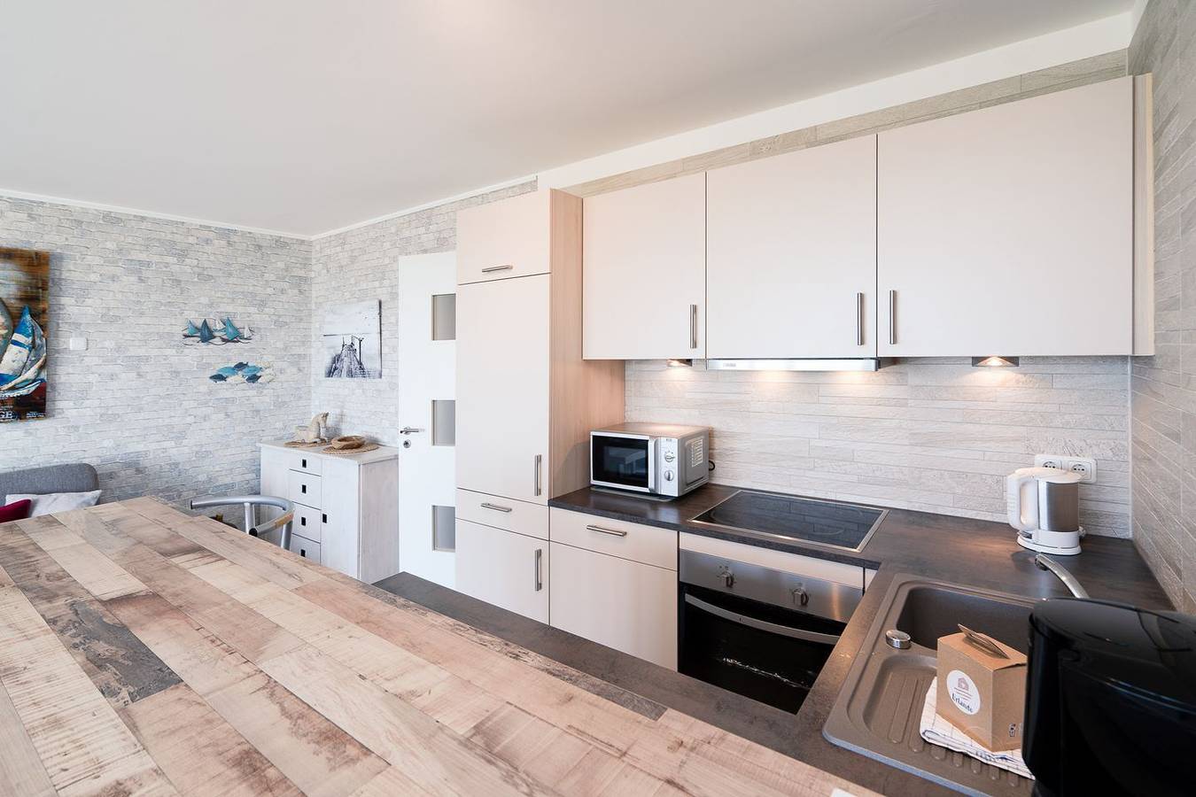Ganze Wohnung, Ferienapartment "Seebrücke" für 2 Personen Ostseeblick - allergikerfreundlich in Südstrand Pelzerhaken, Ostholstein