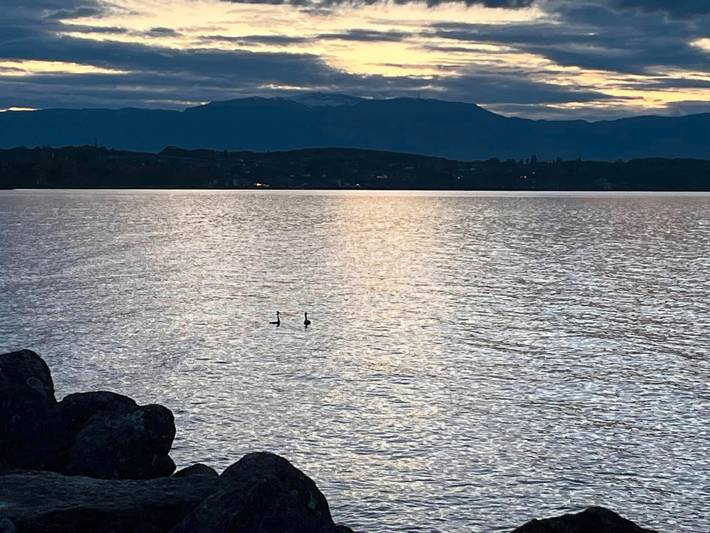 Camping pour 6 personnes, avec balcon ainsi que vue sur le lac et jardin en Haute-Savoie - 4