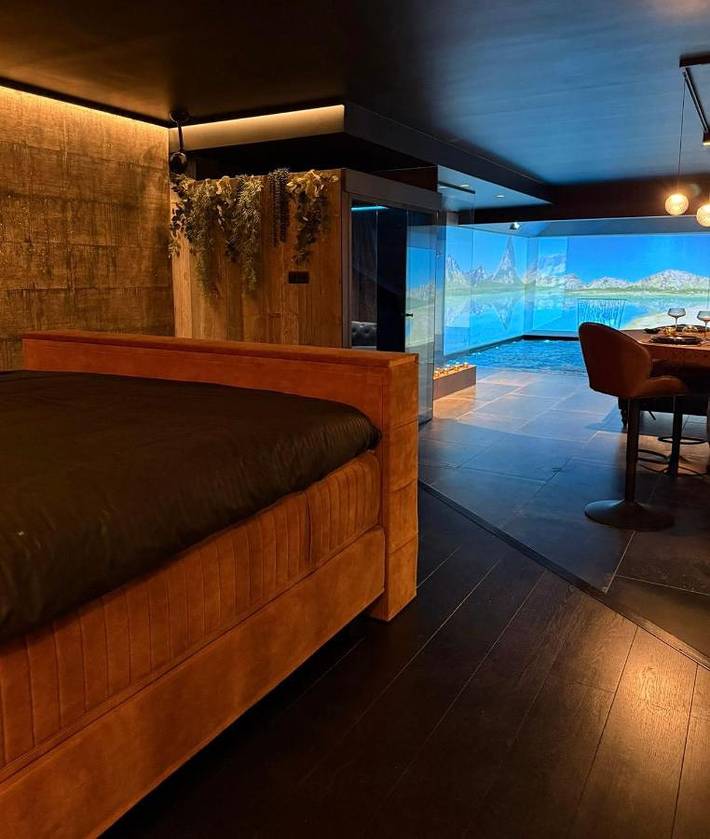 Hôtel pour 2 personnes, avec sauna et piscine ainsi que terrasse et jacuzzi à Lasne - 4