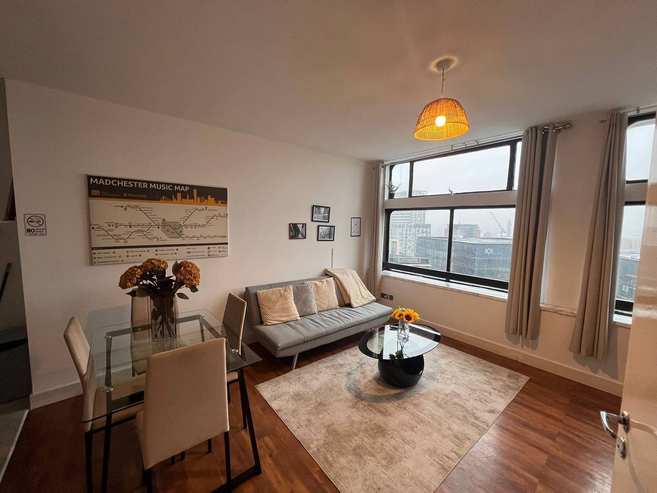 Appartement de vacances entier, Apartment Sleeps 6 with Air Conditioning in Grand Manchester