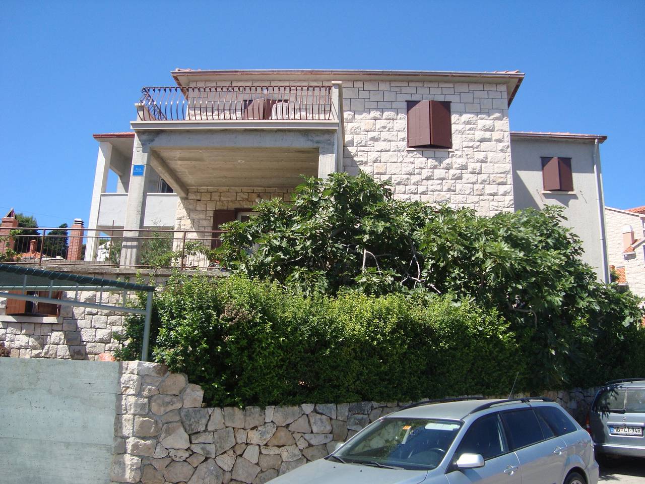 Ganze Wohnung, 1-Zimmer-Ferienwohnung am Strand Postira, Brac A-14902-b in Postira, Brac