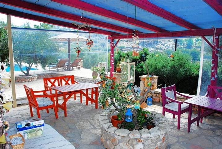 Villa pour 2 personnes, avec piscine ainsi que jardin et vue à Zante - 3