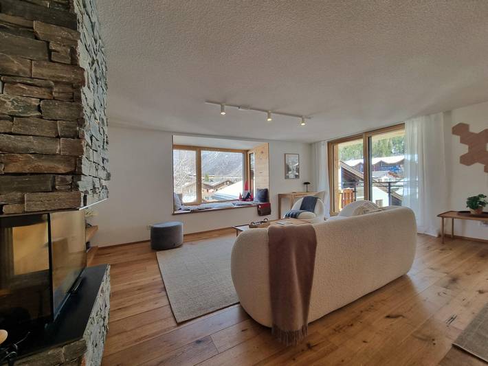 Hütte für 8 Personen, mit Balkon und Sauna, kinderfreundlich in Saas-Fee - 2