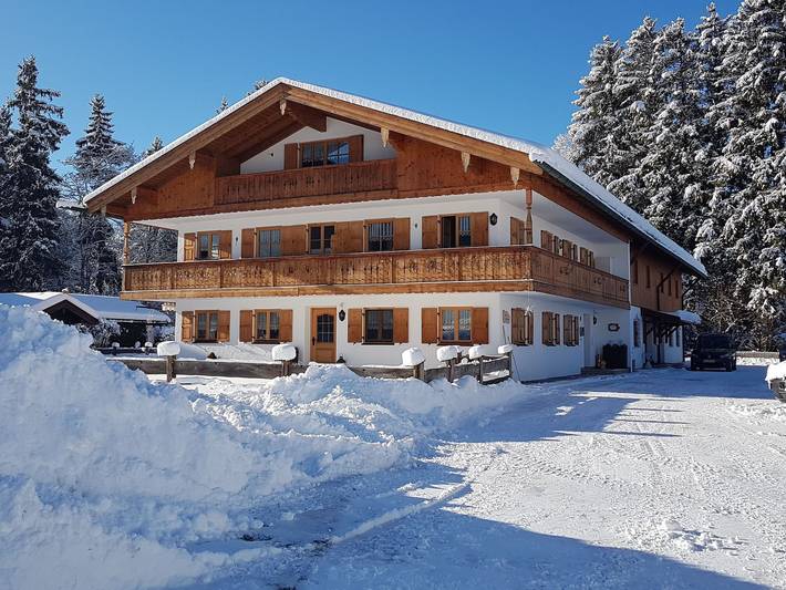 Ferienwohnung für 2 Personen, mit Balkon und Ausblick am Spitzingsee