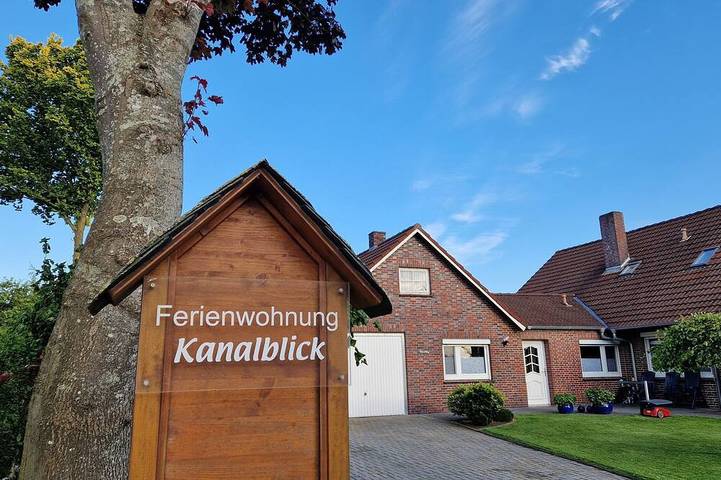 Ferienwohnung für 4 Personen, mit Terrasse und Garten in Uplengen