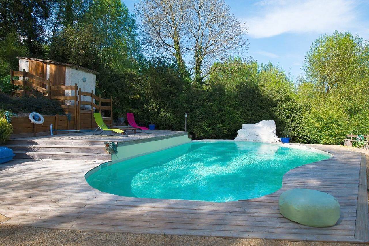 Double Room with Garden View in Vivonne, Vienne (France)