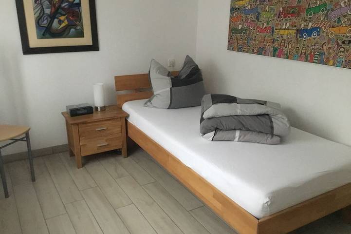 Ganze Wohnung, 3 Zi.-Fewo 64qm mit Pp in Ötlingen 79576 Weil am Rhein nahe Basel/A5 bis 6 Pers in Weil am Rhein, Südschwarzwald