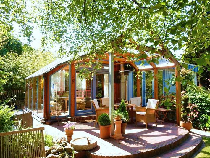 Ferienhaus für 6 Personen, mit Garten und Sauna