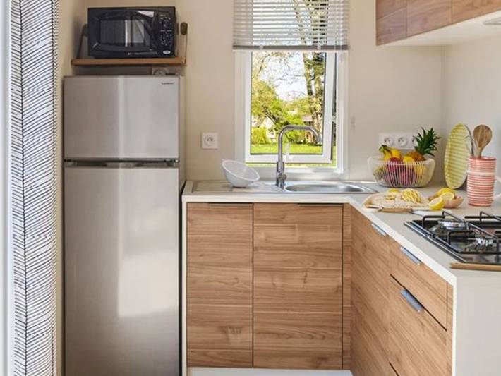 Mobil home pour 6 personnes, avec terrasse, animaux acceptés à Savignac-les-Ormeaux - 3