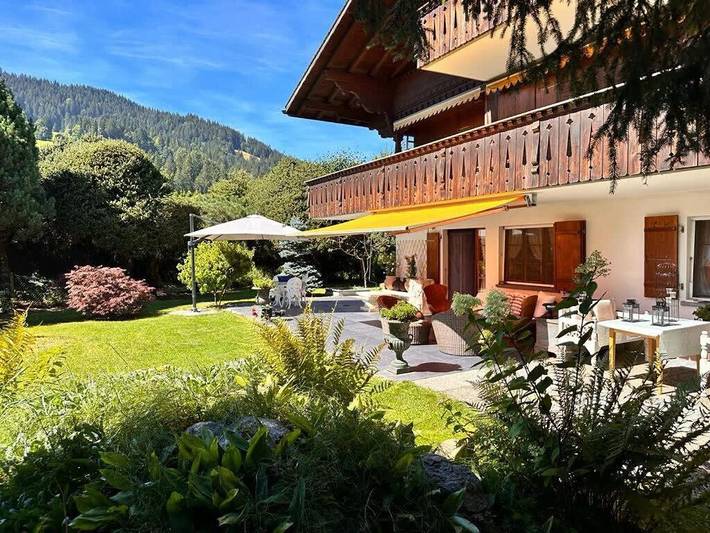 Chalet für 6 Personen, mit Garten in Gstaad