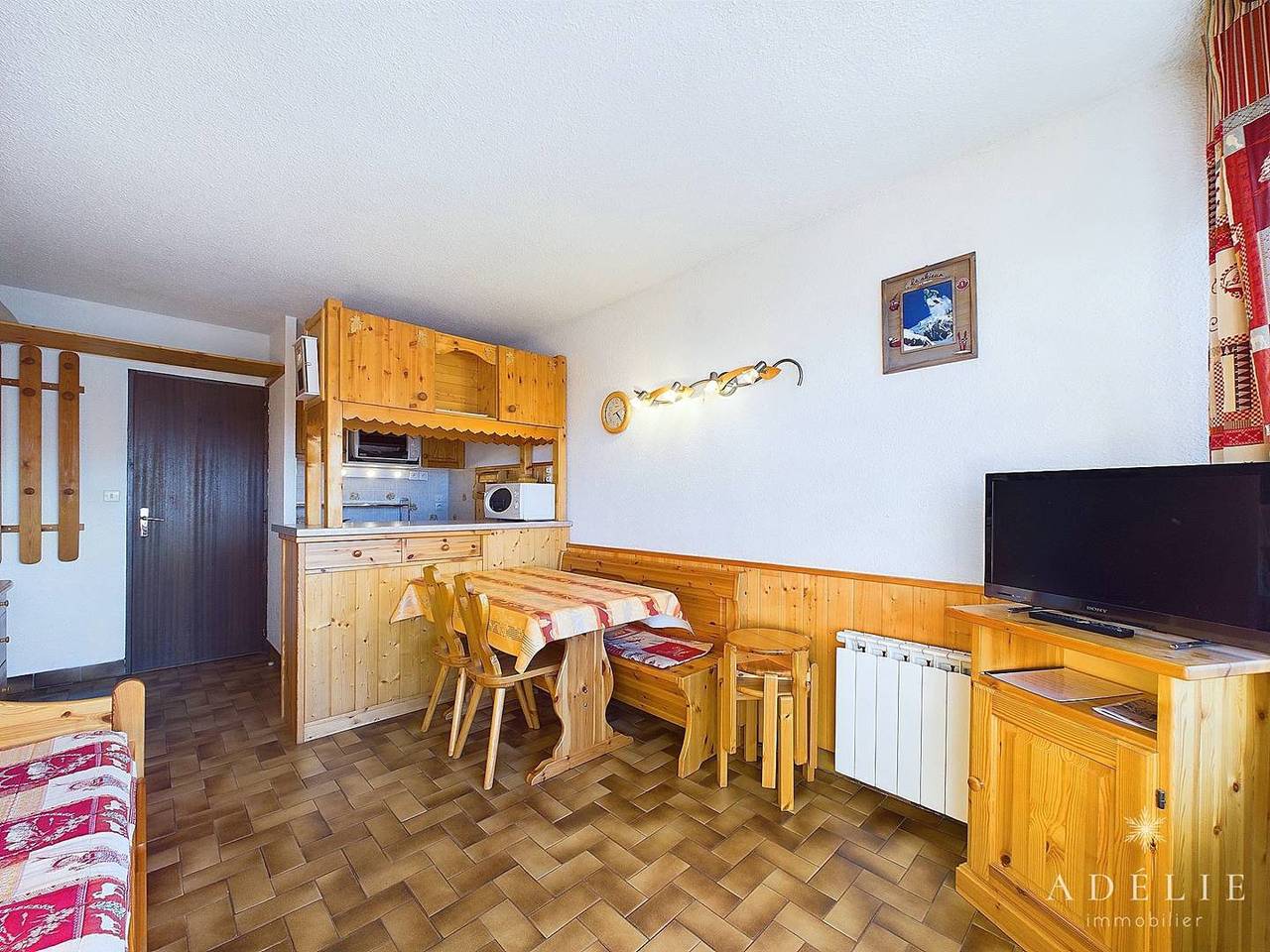 Appartement de vacances entier, Studio au pied des pistes in La Rosière, Montvalezan