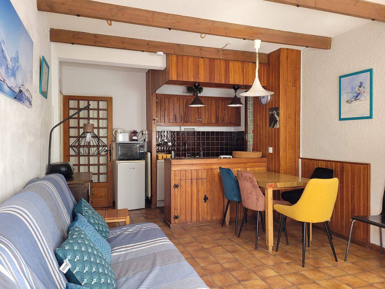 Apartamento entero, Amplio apartamento 2 piezas, 6 pers., acceso directo, Pra-Loup in Pra-Loup, Uvernet-Fours