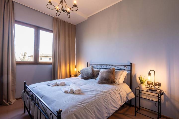 Appartamento per 2 persone, con panorama e giardino in Calderara di Reno